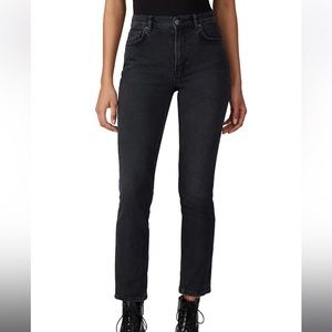 Reformation Straight Leg Dark Grey Jeans Size 26 Julia High Cigarette Jean